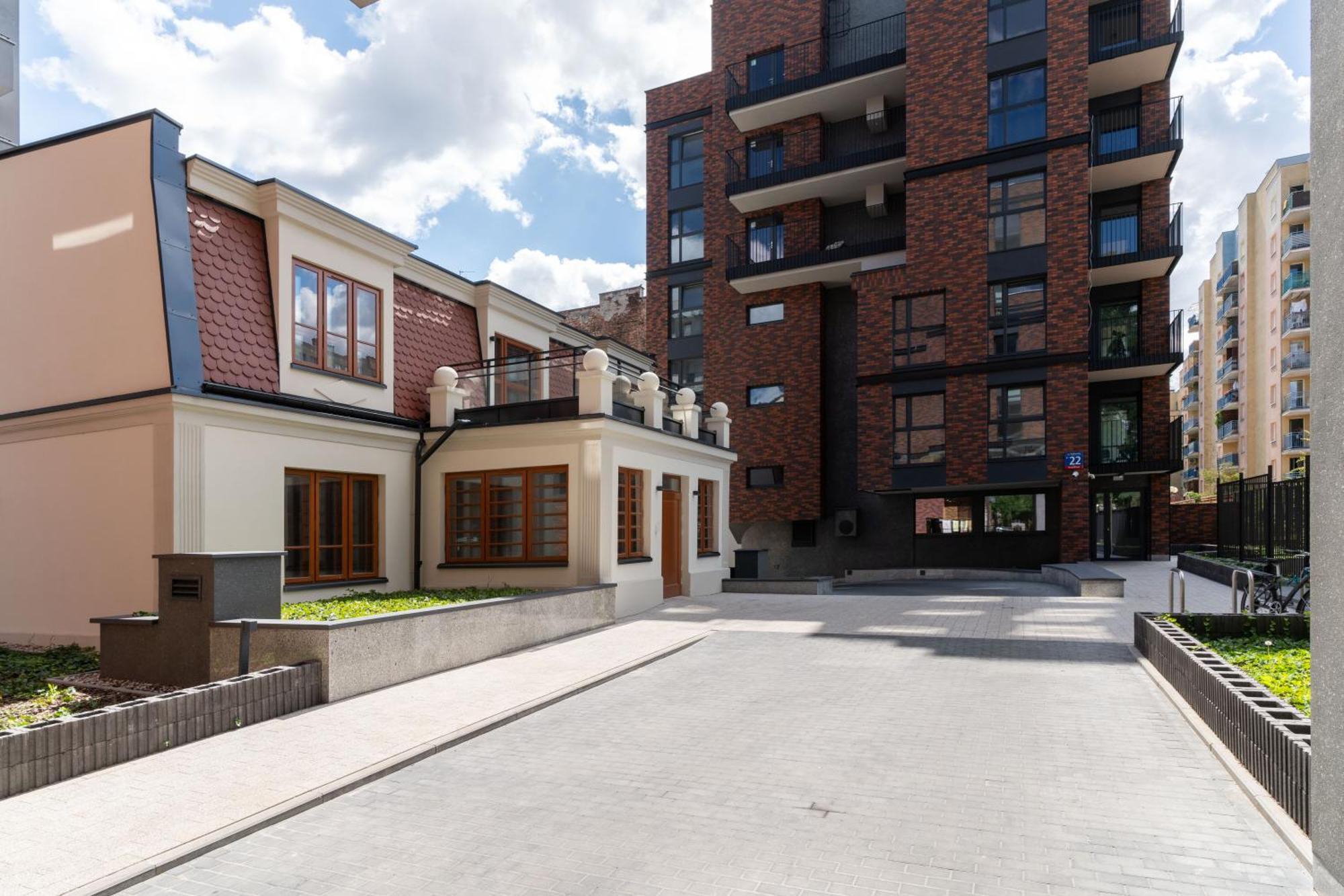 Lineburg Villa Apartments Warszawa Exteriör bild